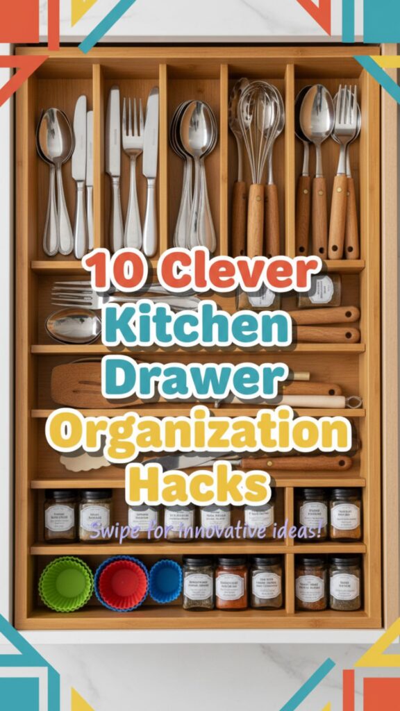 1. 10 Clever Kitchen Drawer Organization Hacks You Need to Try
