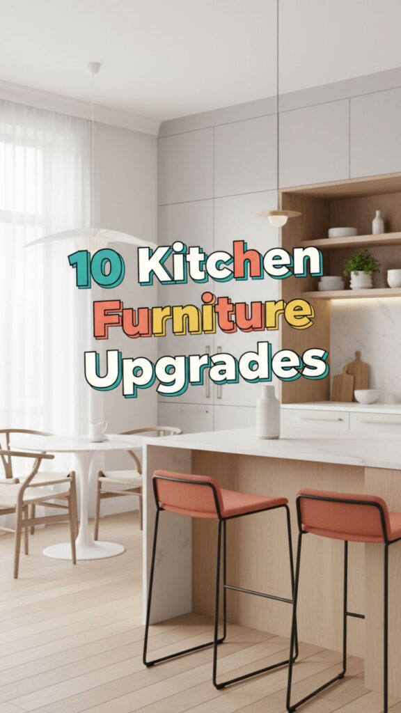1. 10 Kitchen Furniture Upgrades for a Sleek and Stylish Space