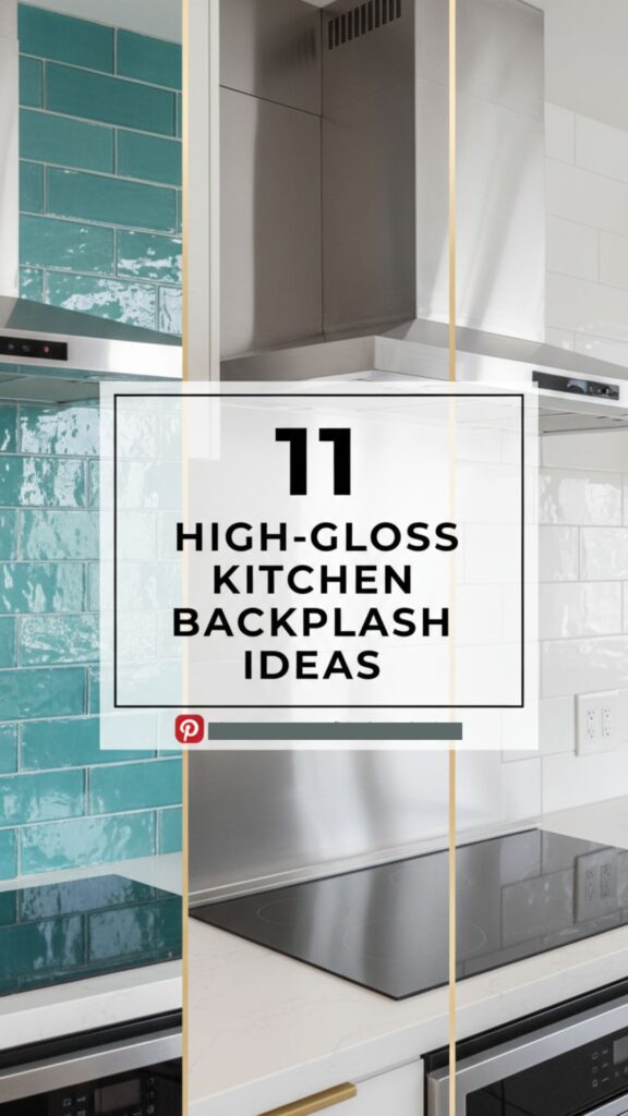 1. 11 High-Gloss Kitchen Backsplash Ideas for Modern Homes
