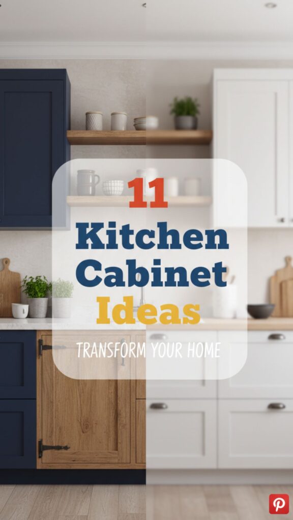1. 11 Kitchen Cabinet Ideas That Blend Functionality with Style