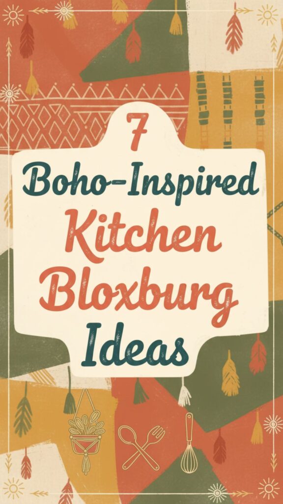 1. 7 Boho-Inspired Kitchen Bloxburg Ideas for Creative Builders