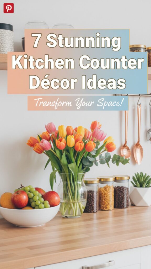 1. 7 Stunning Kitchen Counter Decor Ideas to Elevate Your Cooking Space