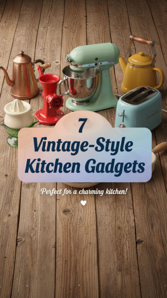1. 7 Vintage-Style Unique Kitchen Gadgets That Feel Like a Time Machine
