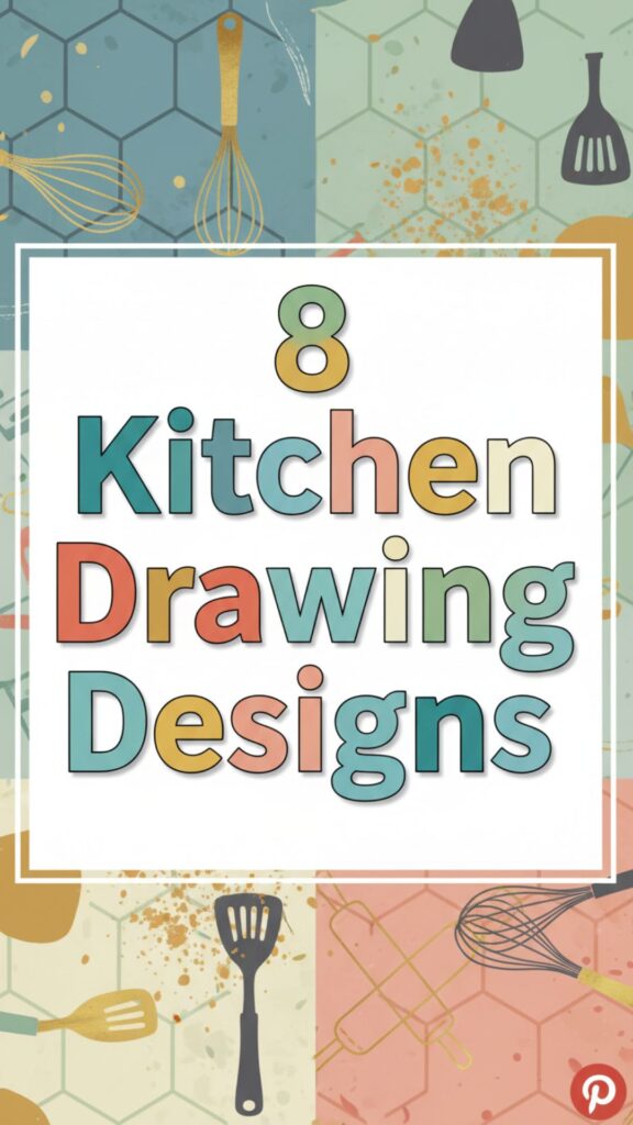 1. 8 Kitchen Drawing Designs for a Stylish and Practical Home