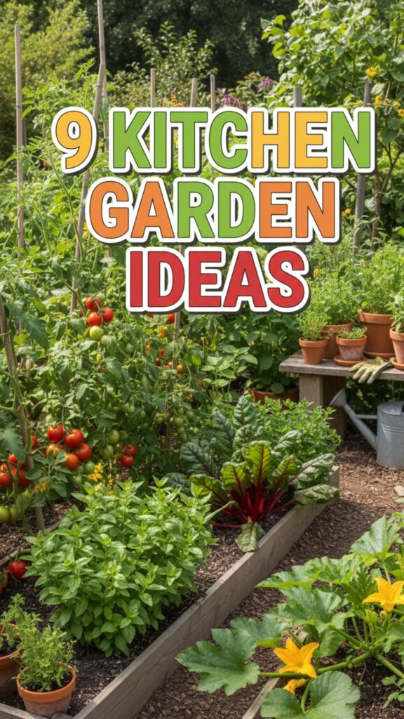 1. 9 Kitchen Garden Ideas for a Cozy, Countryside Feel