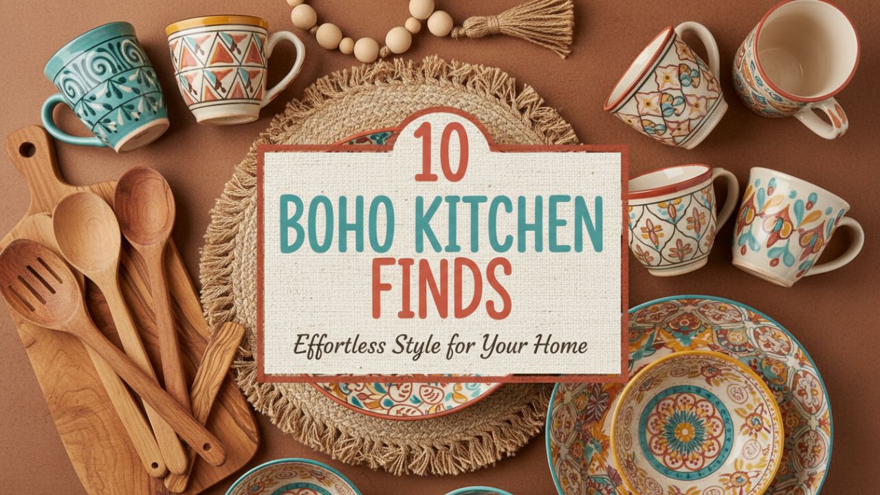 10 Boho Kitchen Finds That Make Cooking Feel Like a Vibe