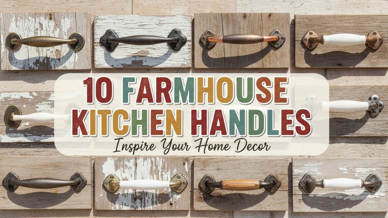 10 Farmhouse Kitchen Handles That Bring Warmth to Your Home