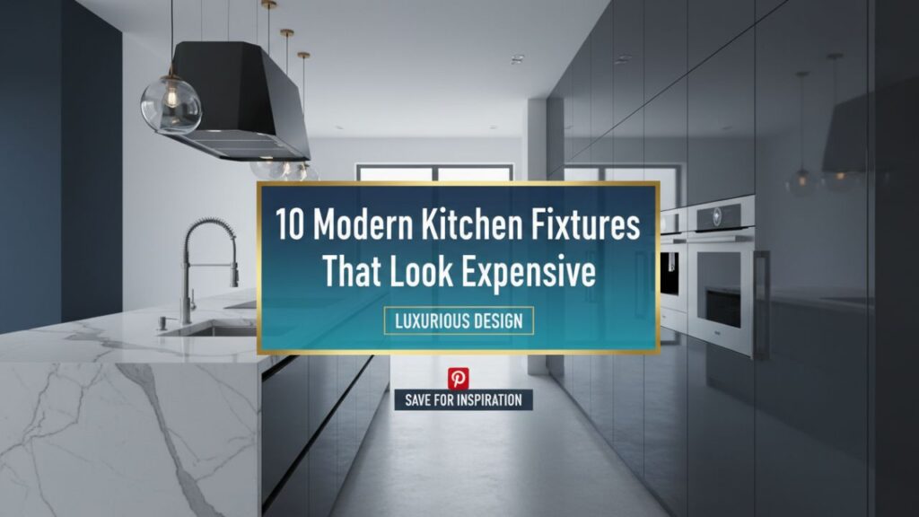 10 Modern Kitchen Fixtures That Look Expensive (But Aren’t)
