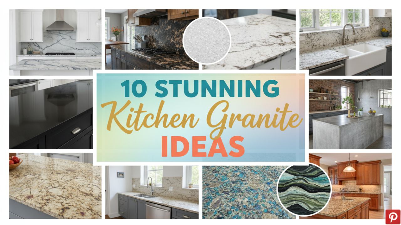 10 Stunning Kitchen Granite Ideas for Boho-Inspired Spaces