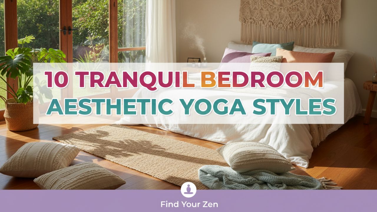10 Tranquil Bedroom Aesthetic Yoga Styles for Ultimate Relaxation