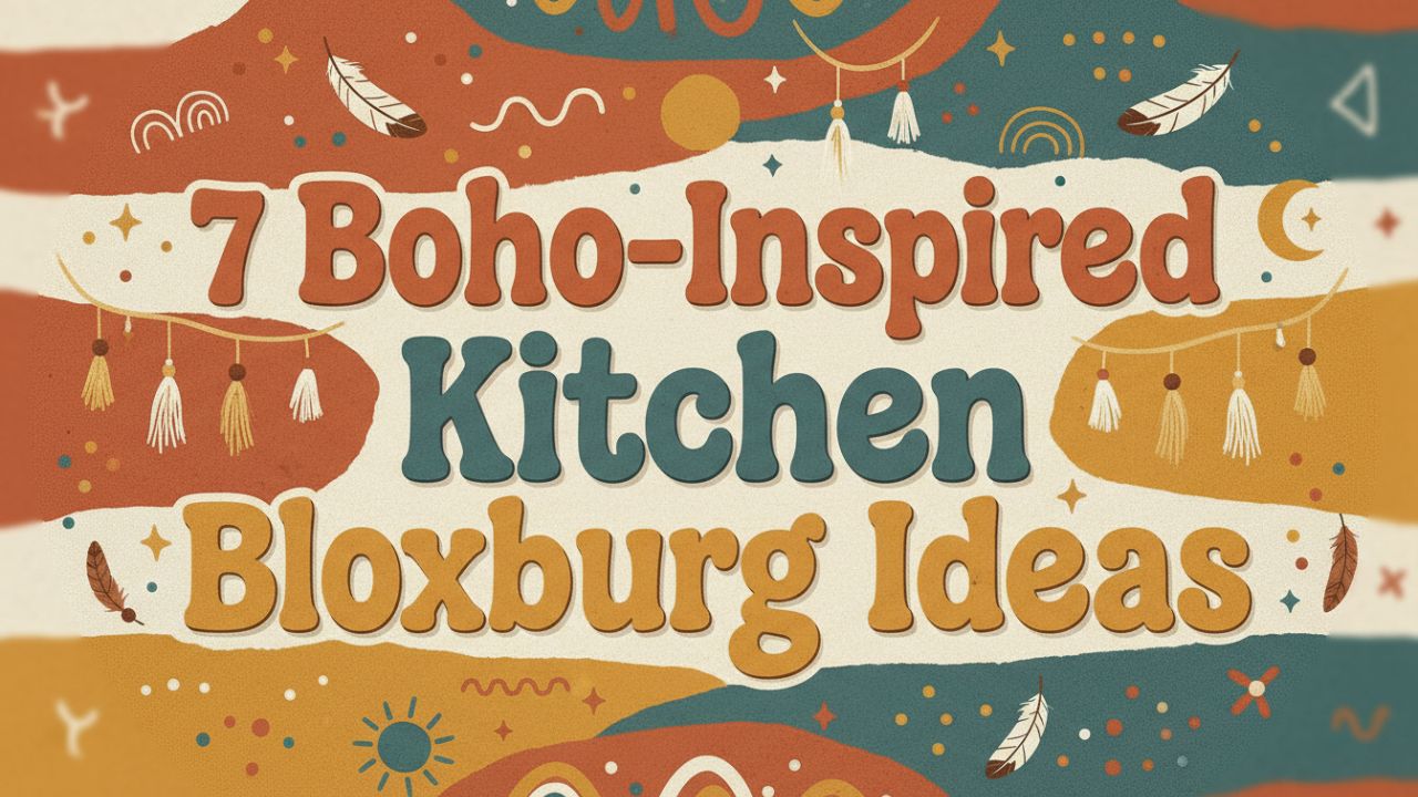7 Boho-Inspired Kitchen Bloxburg Ideas for Creative Builders
