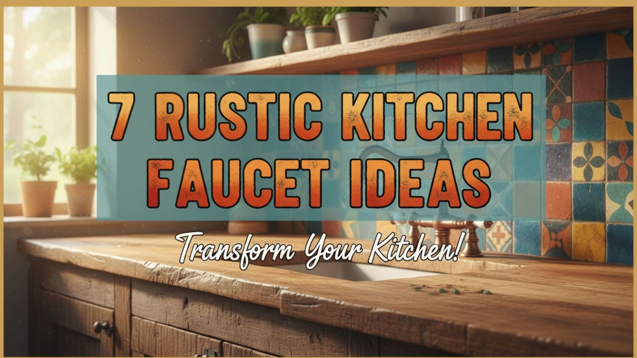7 Rustic Kitchen Faucet Ideas That Make Your Kitchen Feel Cozy
