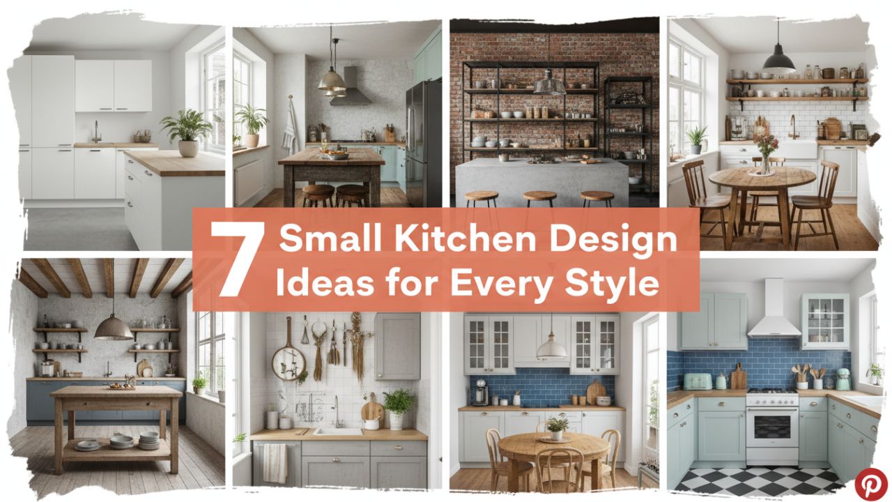 7 Small Kitchen Design Ideas for Every Style
