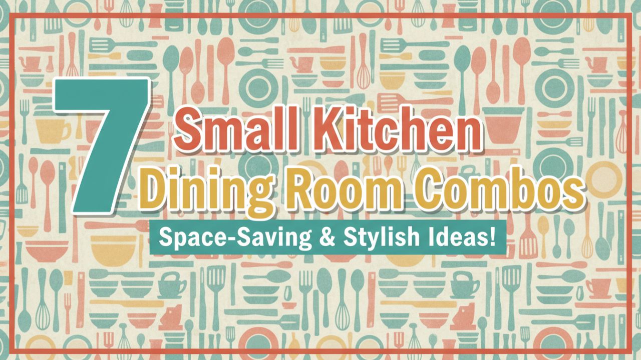 7 Small Kitchen Dining Room Combos That Maximize Every Inch