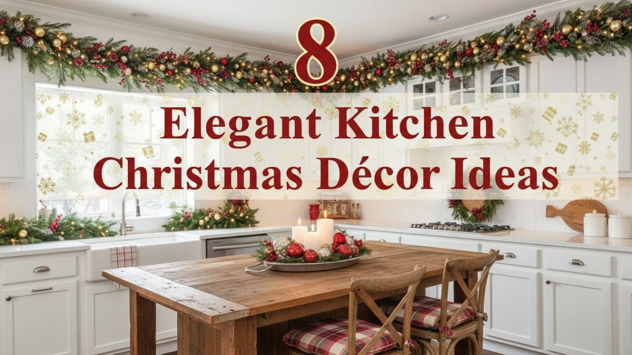 8 Elegant Kitchen Christmas Decor Ideas That Will Wow Your Guests