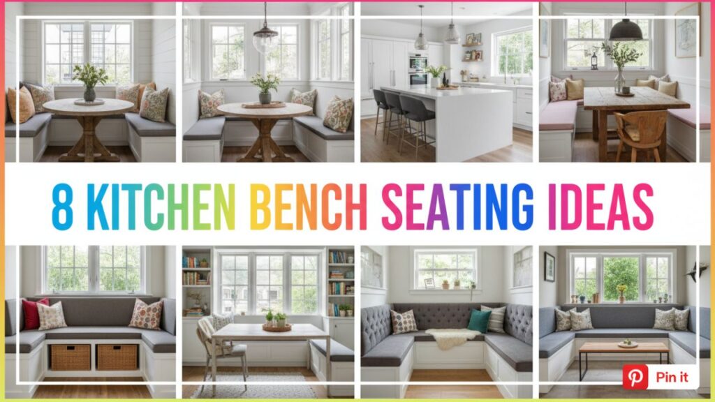 8 Kitchen Bench Seating Ideas That Will Transform Your Space