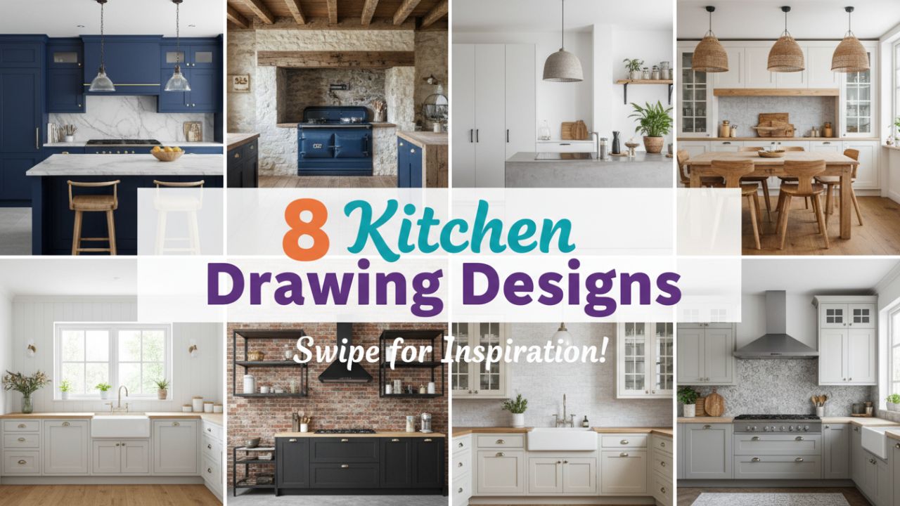 8 Kitchen Drawing Designs for a Stylish and Practical Home