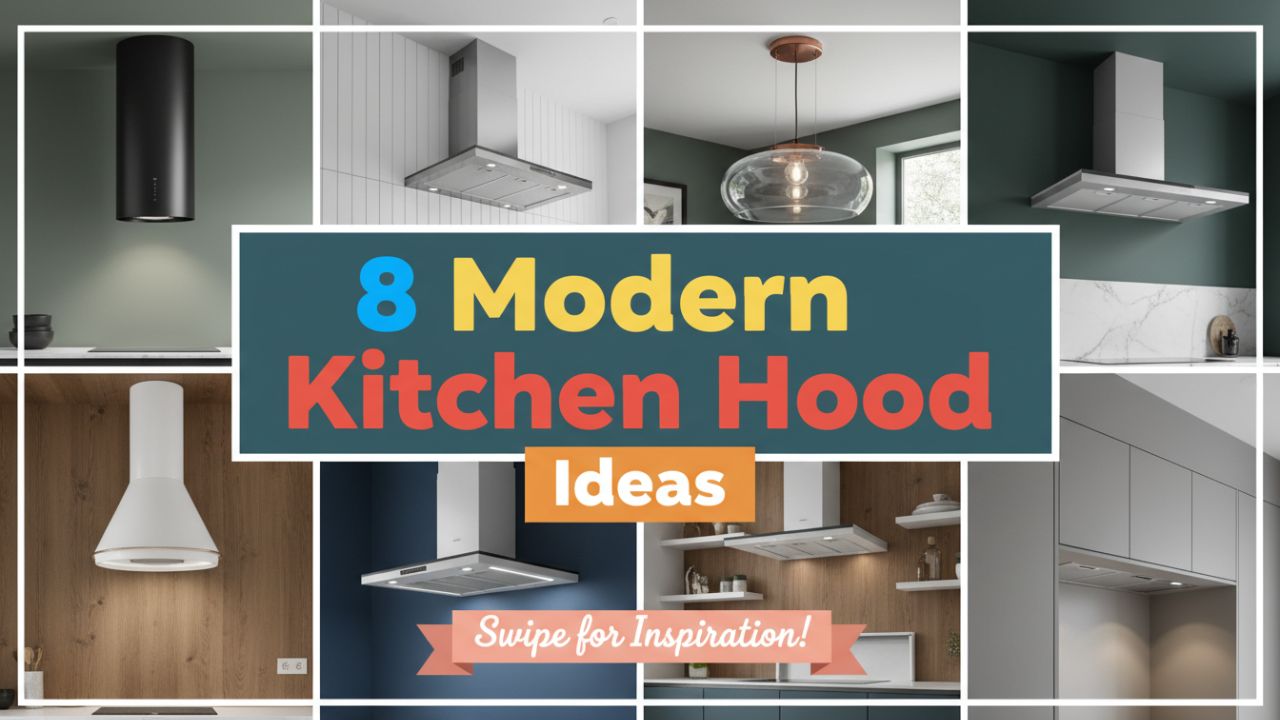 8 Modern Kitchen Hood Ideas for a Contemporary Look