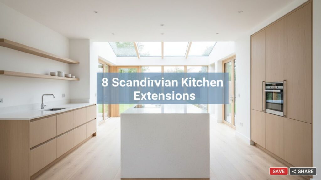 8 Scandinavian Kitchen Extensions That Feel Bright, Calm, and Spacious