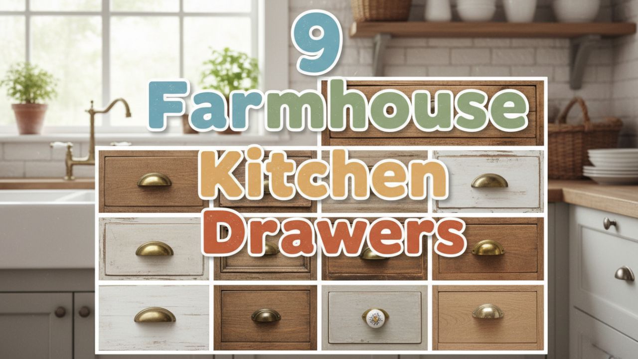 9 Farmhouse Kitchen Drawers That Feel Warm and Timeless