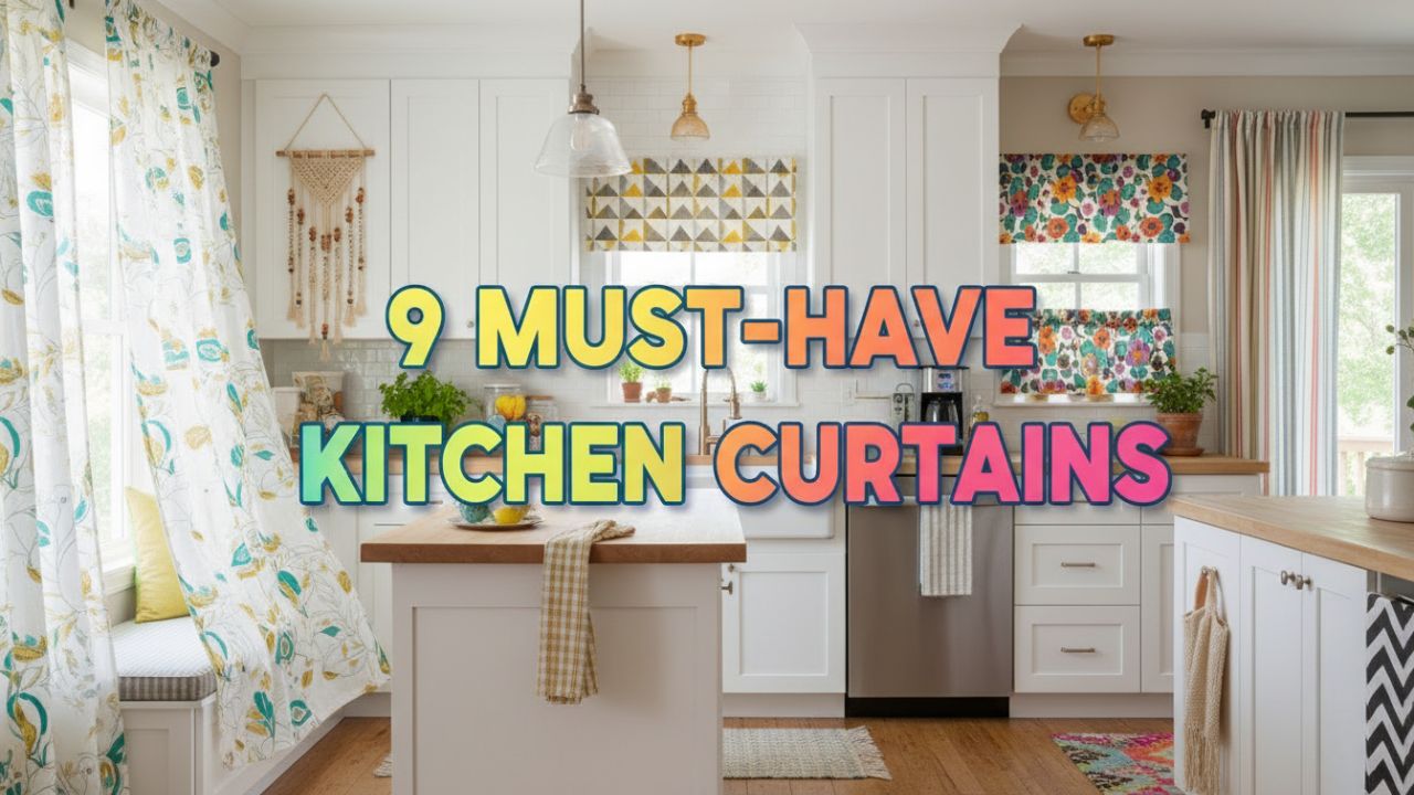 9 Must-Have Kitchen Curtains for Every Home Style