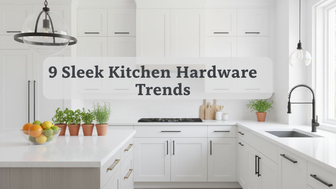 9 Sleek Kitchen Hardware Trends for a Minimalist Space
