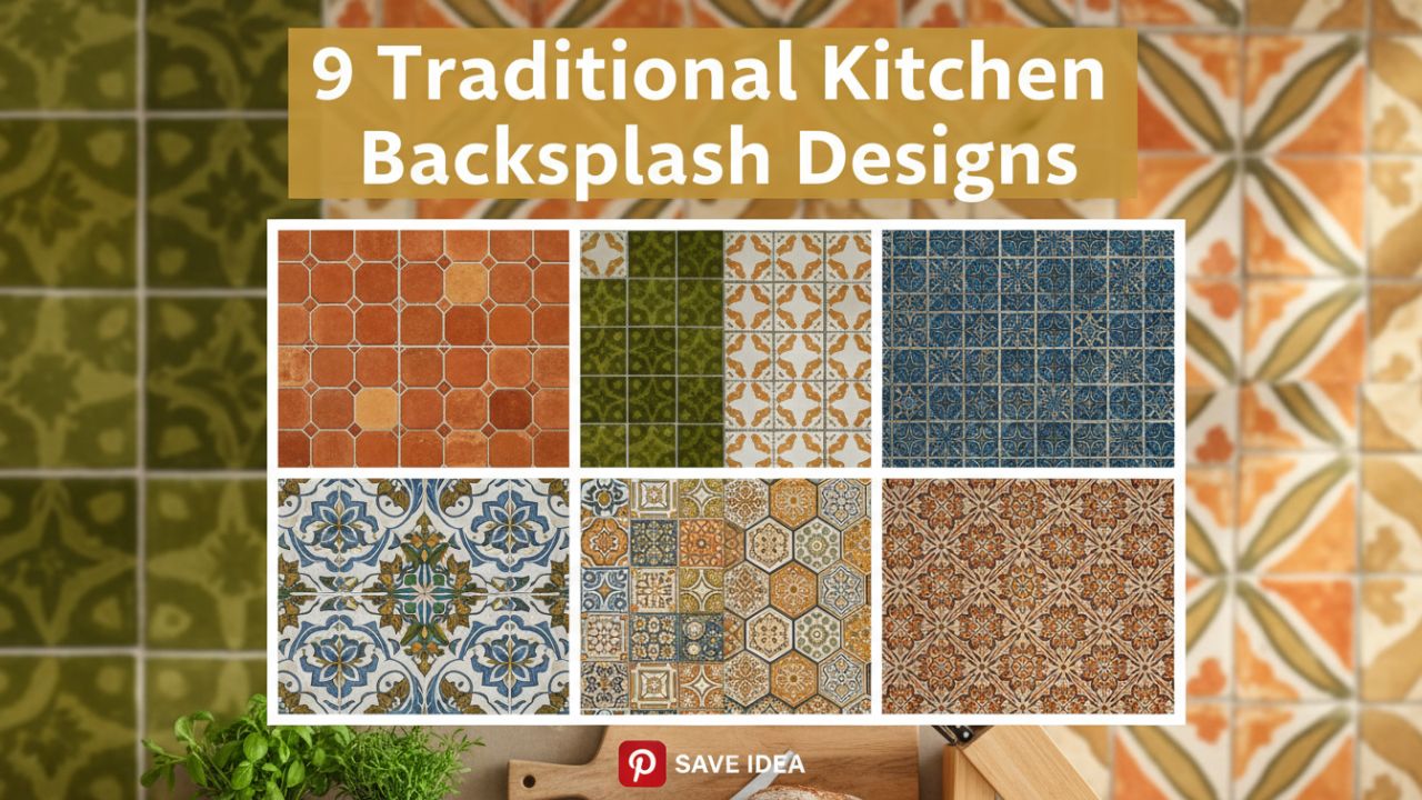 9 Traditional Kitchen Backsplash Designs That Still Look Fresh