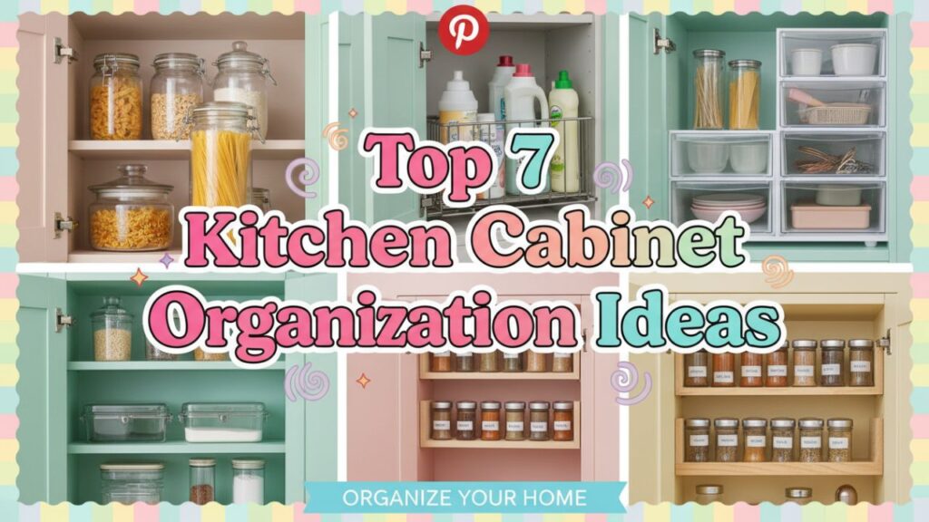 Top 7 Kitchen Cabinet Organization Ideas for Modern and Traditional Styles