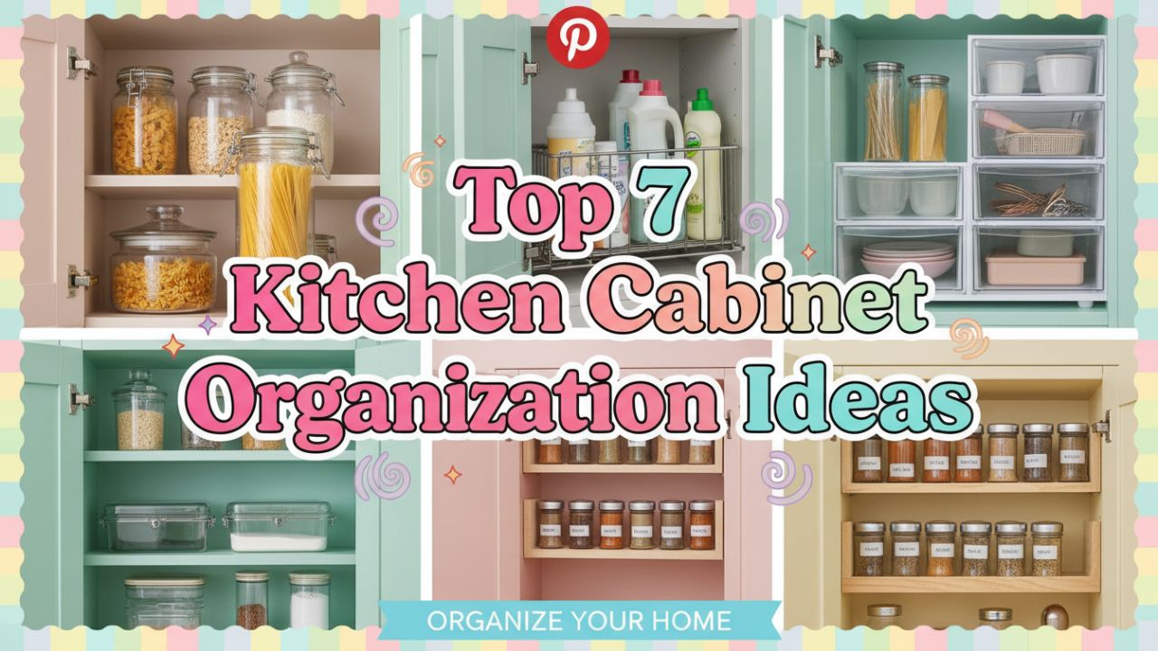 Top 7 Kitchen Cabinet Organization Ideas for Modern and Traditional Styles