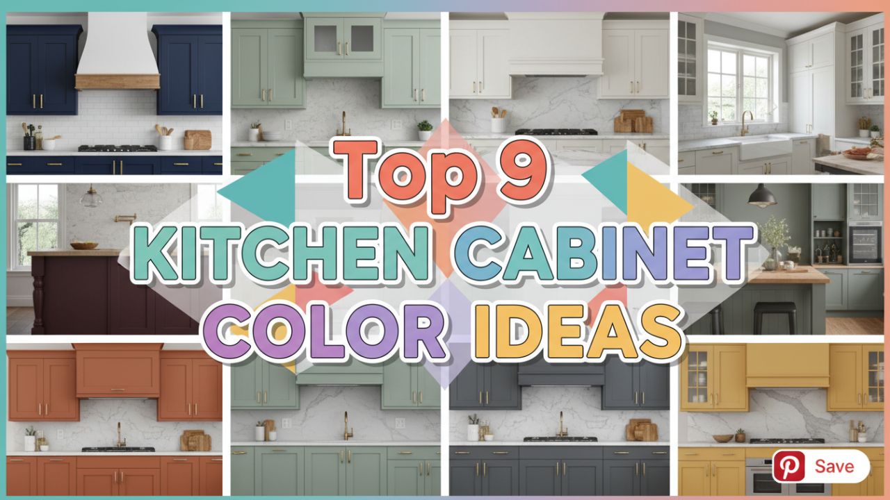 Top 9 Kitchen Cabinet Color Ideas That Add Style & Elegance